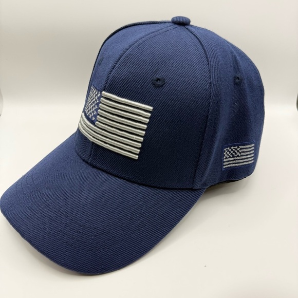 Other - Vintage US Flag Embroidered Baseball Cap Adjustable Lightweight Dad Hat